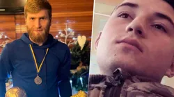 Dmytro Martynenko (25) y Vitalii Sapylo (21).