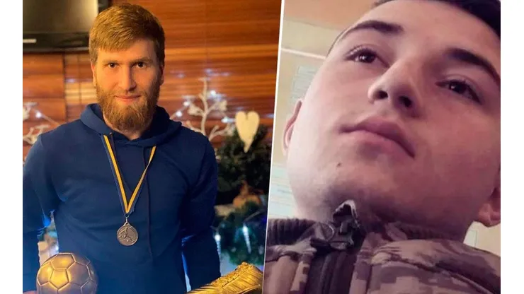 Dmytro Martynenko (25) y Vitalii Sapylo (21).