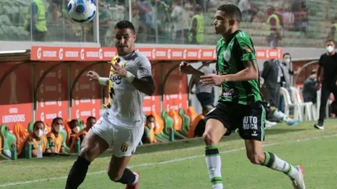 Guaraní vs. América MG por la Copa Libertadores.