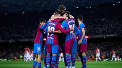 Jugadores del Barcelona.