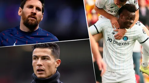 Mario Balotelli, Lionel Messi, Cristiano Ronaldo