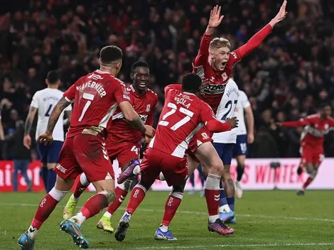 Middlesbrough es el ‘matagigantes’ en Inglaterra: venció a Tottenham