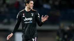 Dusan Vlahovic, delantero de Juventus.