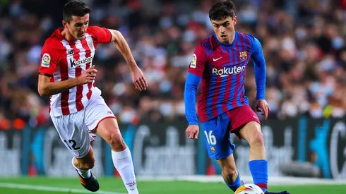 Pedri en la gran noche de Barcelona ante Athletic Club.