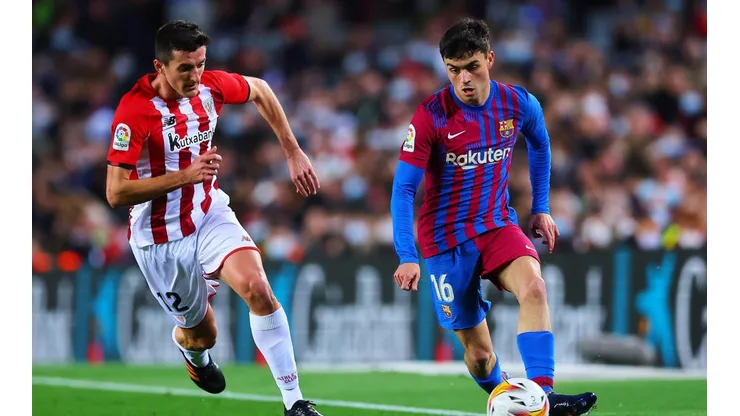 Pedri en la gran noche de Barcelona ante Athletic Club.