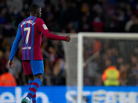 ¿Dembélé se queda? Laporta habló de la posible renovación