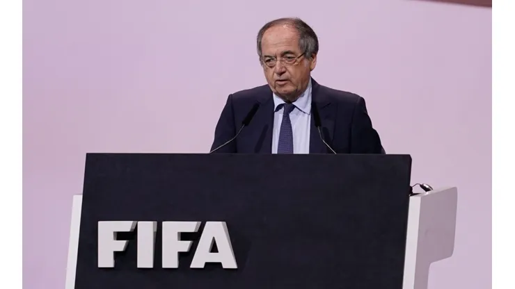 Noël Le Graët, presidente de Federación Francesa de Fútbol.