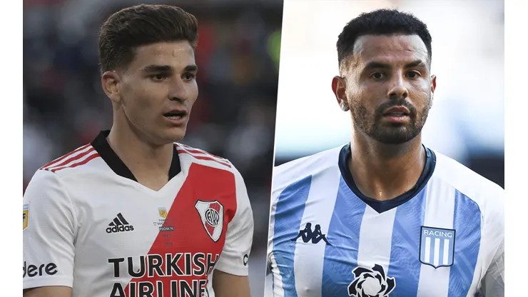 River vs. Racing por la Copa de la Liga Profesional (Fotos: Getty Images)