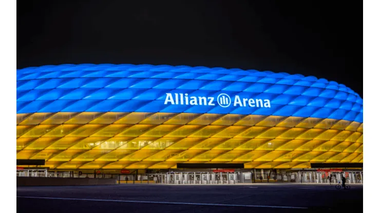 Estadio Allianz Arena de Múnich.