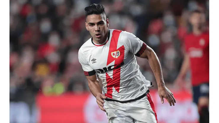 Falcao la temporada pasada estuvo en el Rayo Vallecano de España. Foto: Getty.