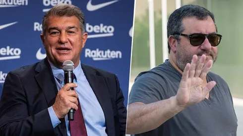 Laporta y Raiola.