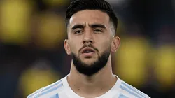 Nicolás González subrayó que no le gusta prestar la camiseta.