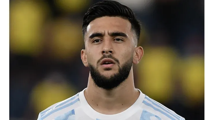 Nicolás González subrayó que no le gusta prestar la camiseta.