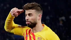 Piqué se vistió de goleador ante Napoli.
