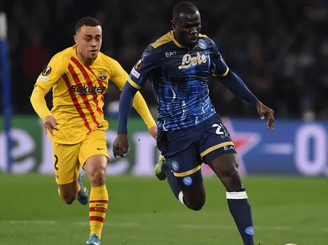 Barcelona confirmó ante Napoli que Koulibaly debe ser su refuerzo en la defensa