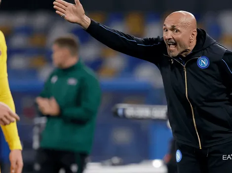 Spalletti, técnico de Napoli: “Ellos han sido mejores, soy peor que Xavi, él ha ganado”