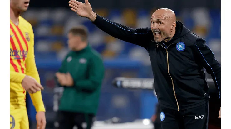 Luciano Spalletti, DT de Napoli.