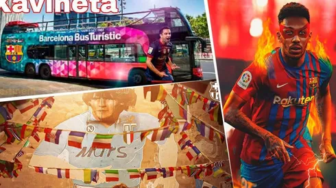 Memes de Napoli vs Barcelona.