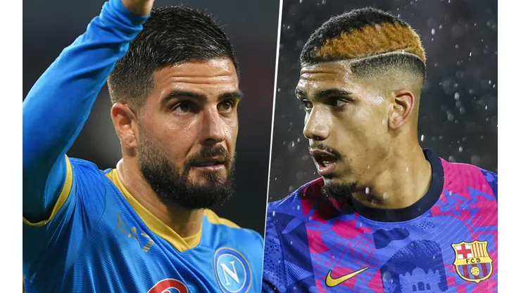 Napoli vs. Barcelona por la Europa League (Fotos: Getty).