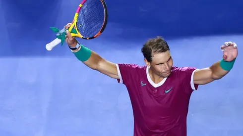 Rafael Nadal, firme en Acapulco.