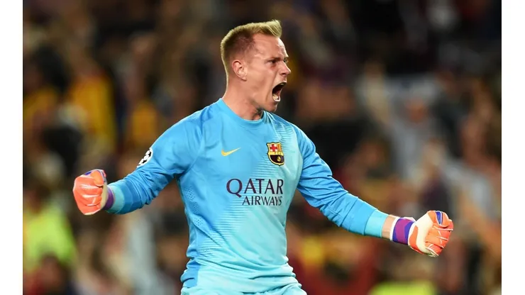 Ter Stegen se agranda de cara a la vuelta ante Napoli.