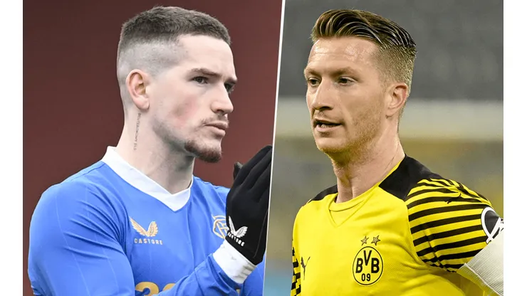 Rangers vs. Borussia Dortmund por la Europa League (Fotos: Getty).
