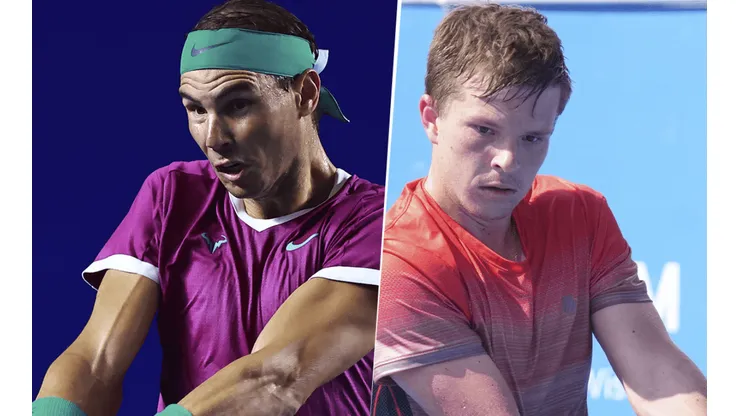 Rafael Nadal vs. Stefan Kozlov por el ATP de Acapulco (Foto: Getty Images).