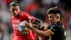 Darwin Núñez (Izq) y Lisando Martínez (Der).