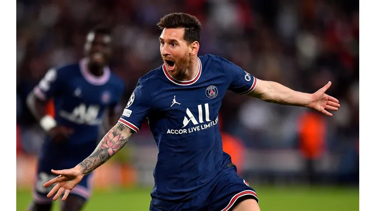 Lionel Messi con PSG.