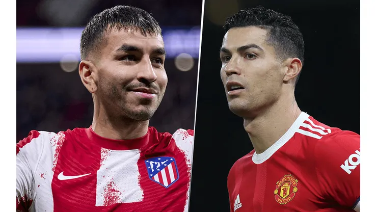 Atlético Madrid vs. Manchester United por la Champions League (Fotos: Getty).