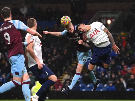 Premier League: Tottenham fue sorprendido en su visita a Burnley