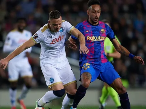 Alineaciones confirmadas de Napoli vs Barcelona por Europa League