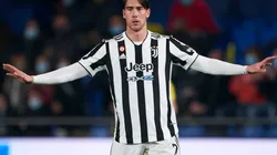 Dusan Vlahovic, delantero de Juventus.