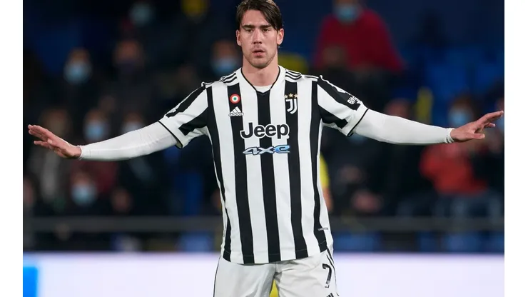 Dusan Vlahovic, delantero de Juventus.
