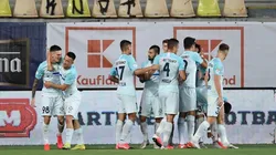 Steaua Bucarest, en un partido de Copa Rumania (Archivo)