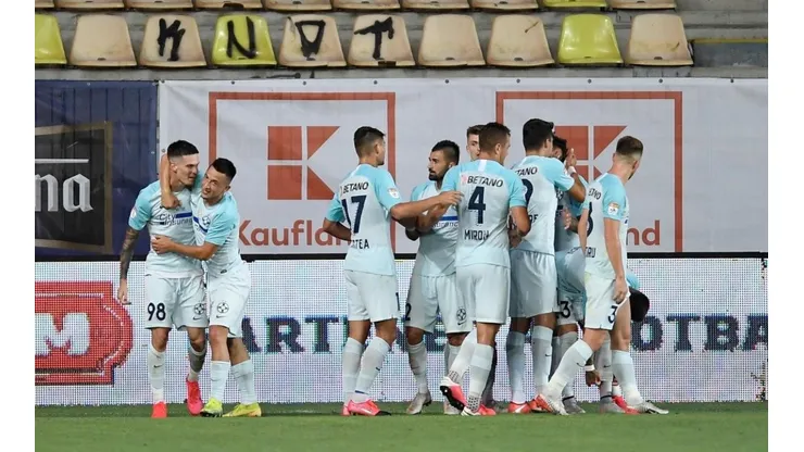 Steaua Bucarest, en un partido de Copa Rumania (Archivo)
