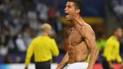 Cristiano Ronaldo en un encuentro contra Atlético de Madrid.