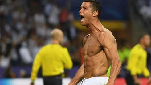 Cristiano Ronaldo en un encuentro contra Atlético de Madrid.