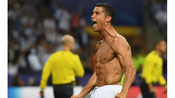 Cristiano Ronaldo en un encuentro contra Atlético de Madrid.