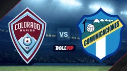Colorado Rapids vs. Comunicaciones GT por la Concachampions.