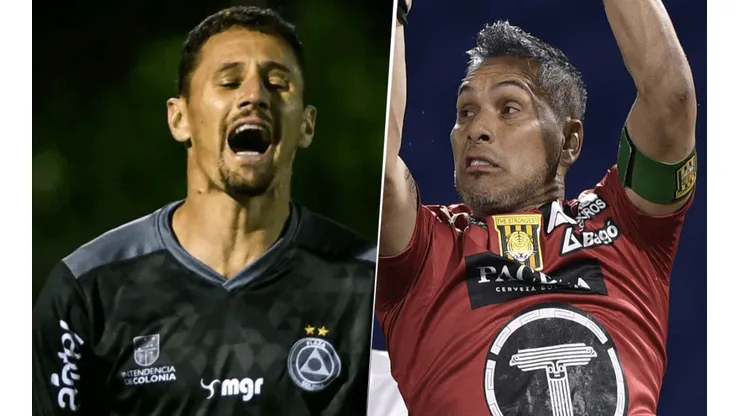 Plaza Colonia vs. The Strongest por la Copa Libertadores (Fotos: Getty).