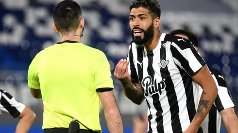 Alexander Barboza en la Copa Sudamericana.