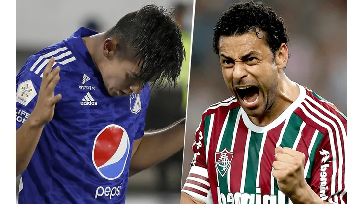 Millonarios vs. Fluminense por la Copa Libertadores (Fotos: Getty).