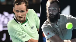 Daniil Medvedev vs. Benoit Paire por el ATP de Acapulco (Foto: Getty Images).