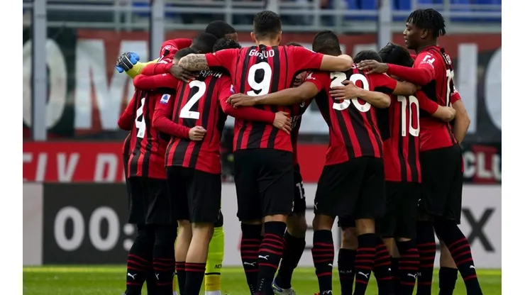 Jugadores del AC Milan.