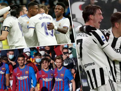 Real Madrid, Barcelona y Juventus ensayarán la Superliga con otro grande