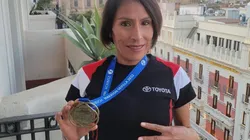 Gladys Tejeda quebró el récord sudamericano en Sevilla