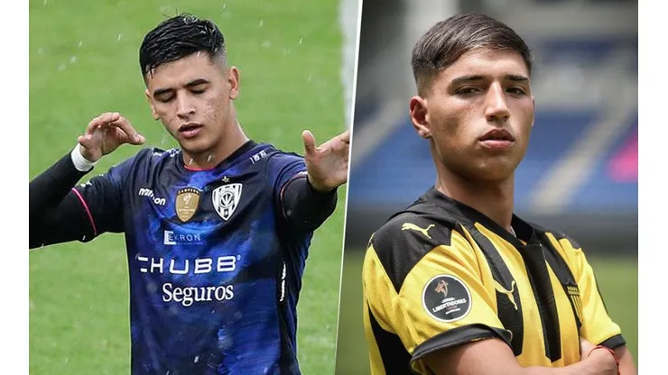 Jugadores importantes de Ind. del Valle y Peñarol.