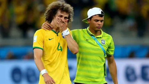 David Luiz tras la derrota 1-7 ante Alemania en el Mundial de Brasil 2014