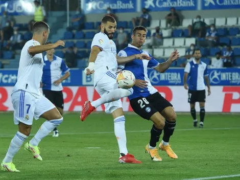 Las alineaciones confirmadas para Real Madrid vs. Deportivo Alavés